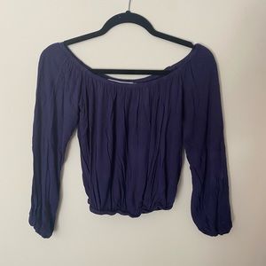 Off the shoulder top from revolve